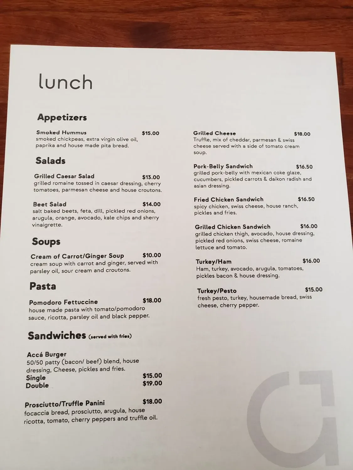 Menu 3