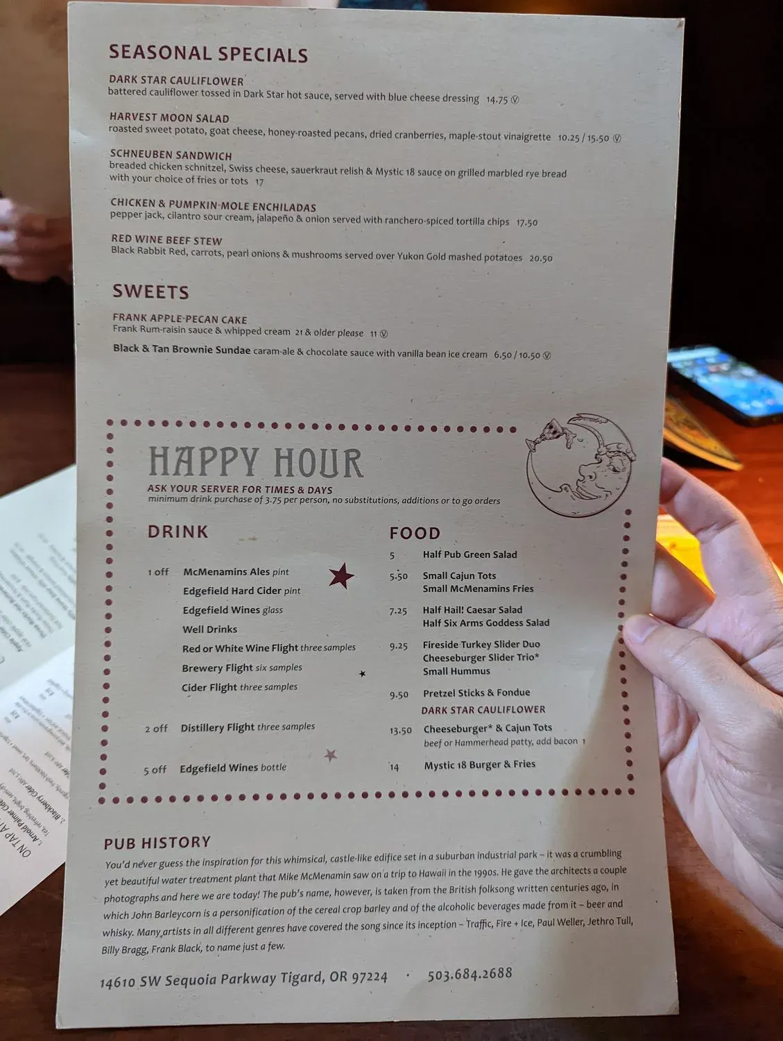 Menu 6