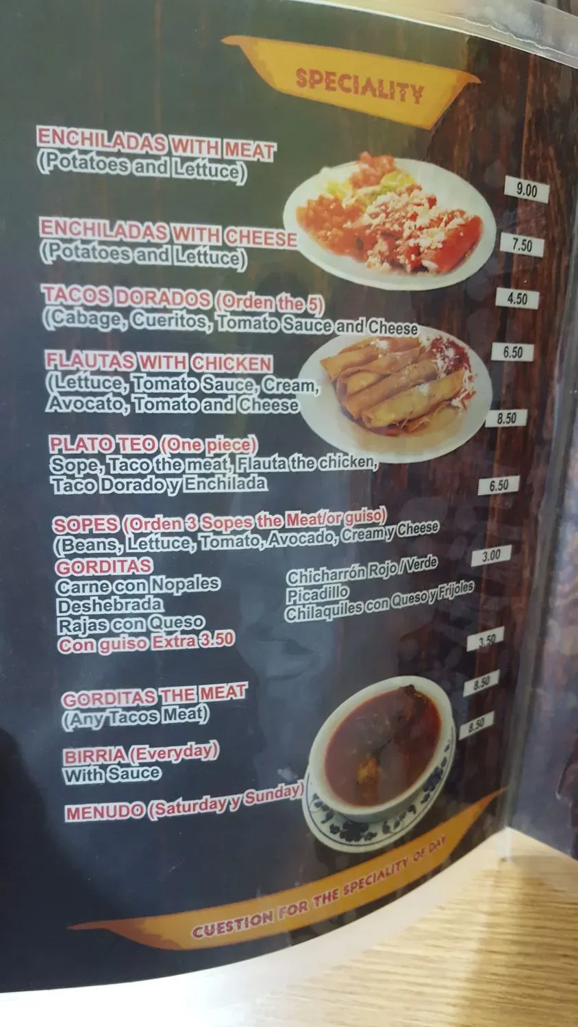 Menu 4