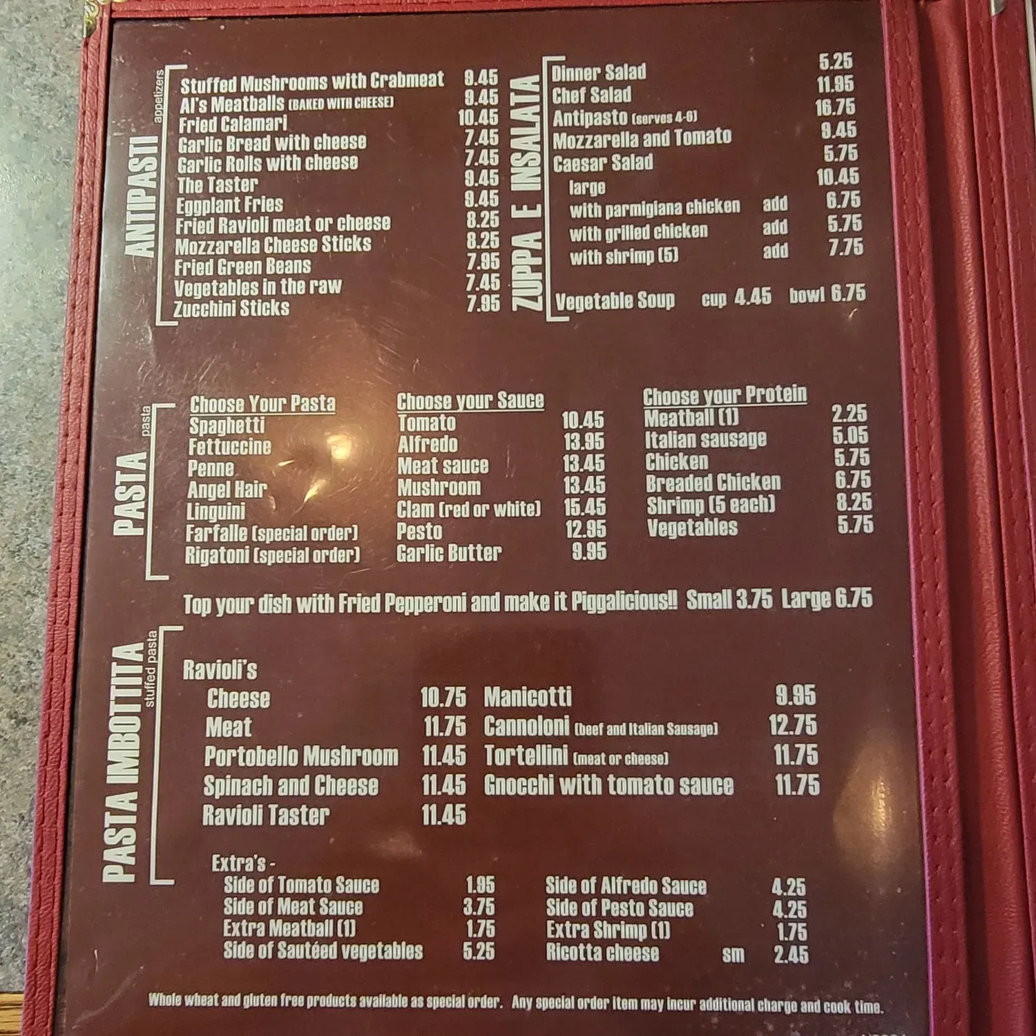 Menu 6