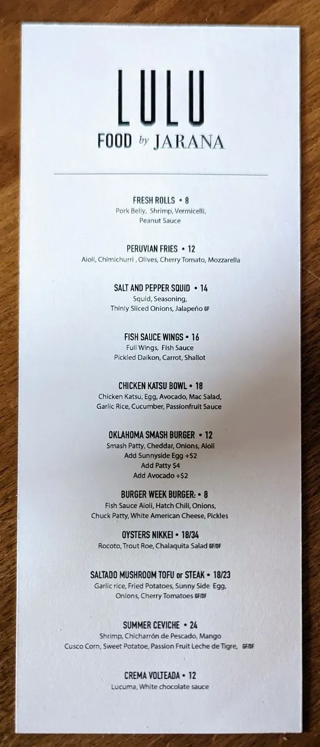 Menu 6