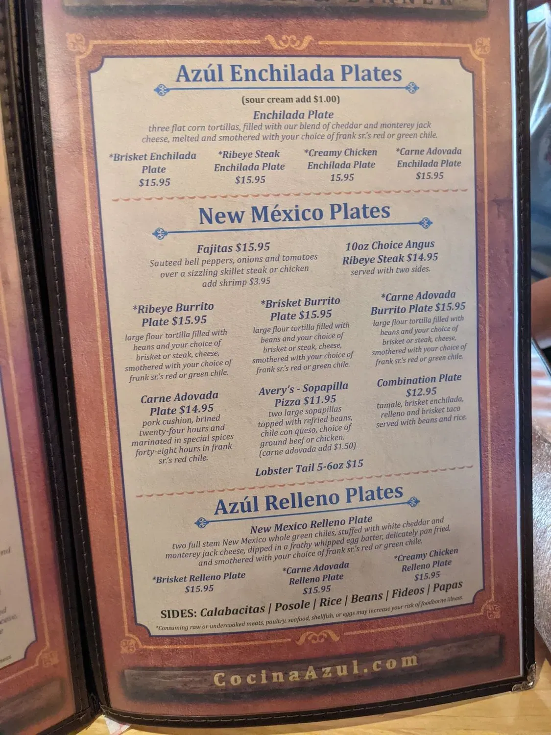 Menu 3