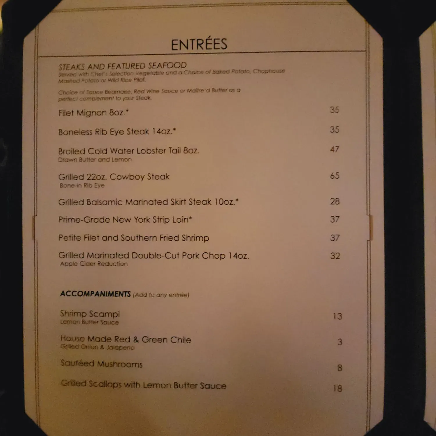 Menu 3