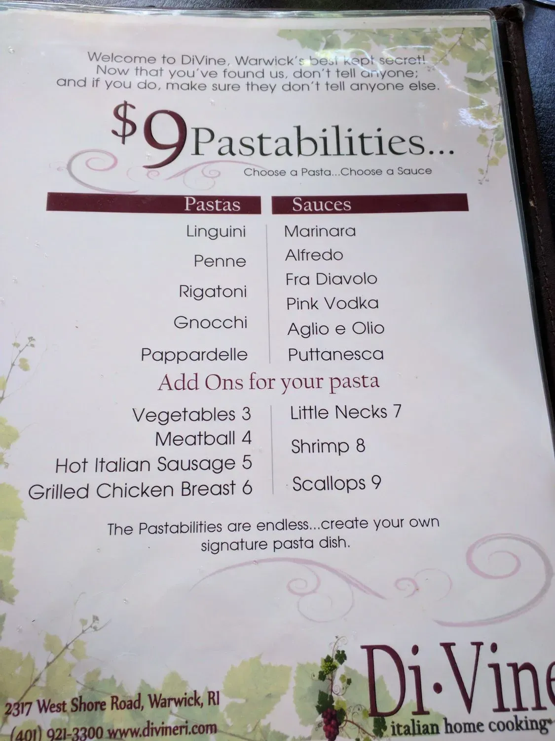 Menu 4