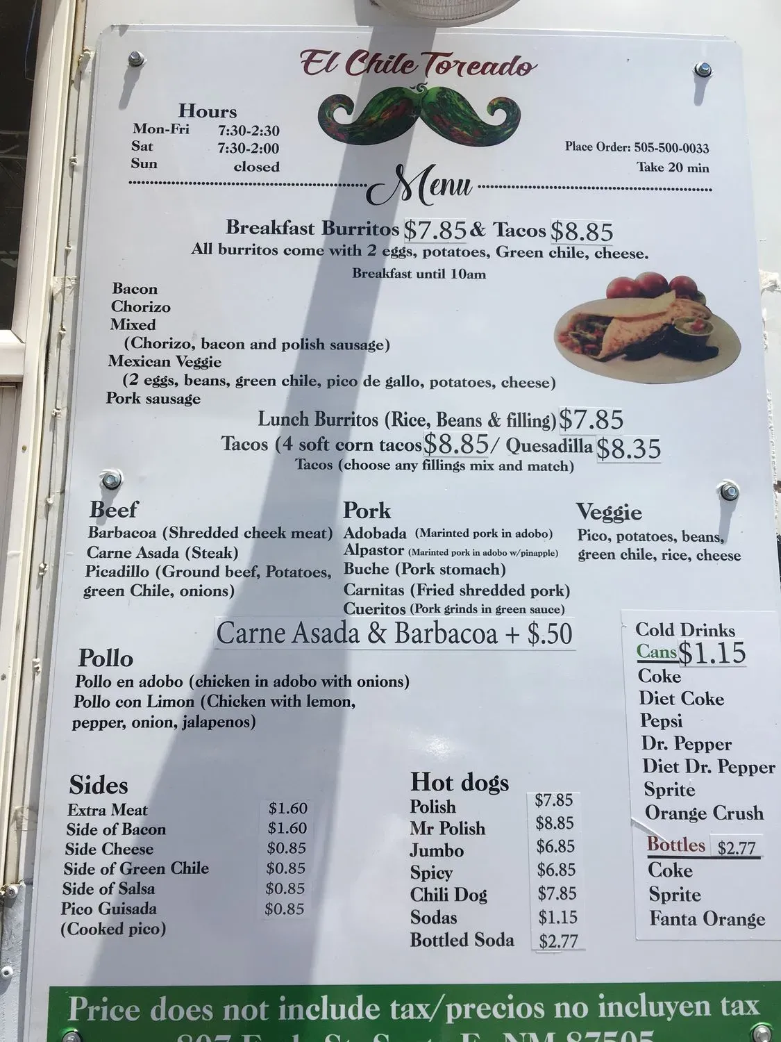 Menu 6