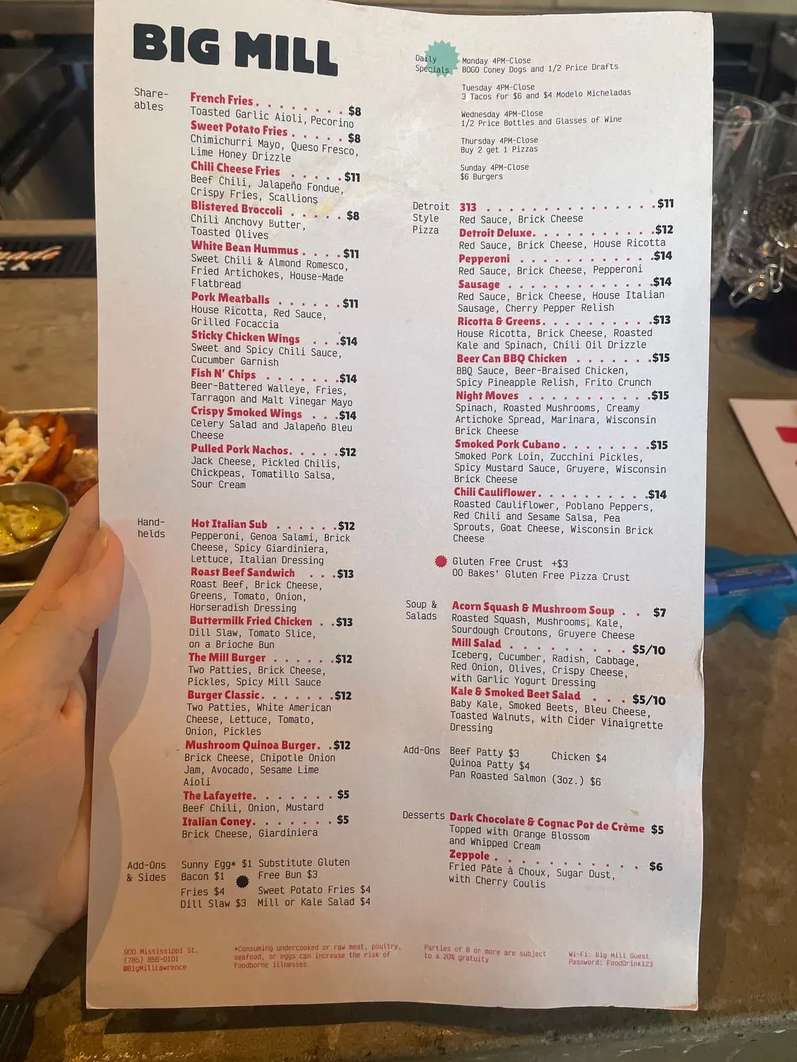 Menu 3