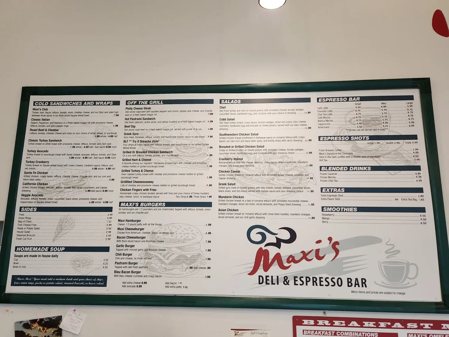 Menu 3