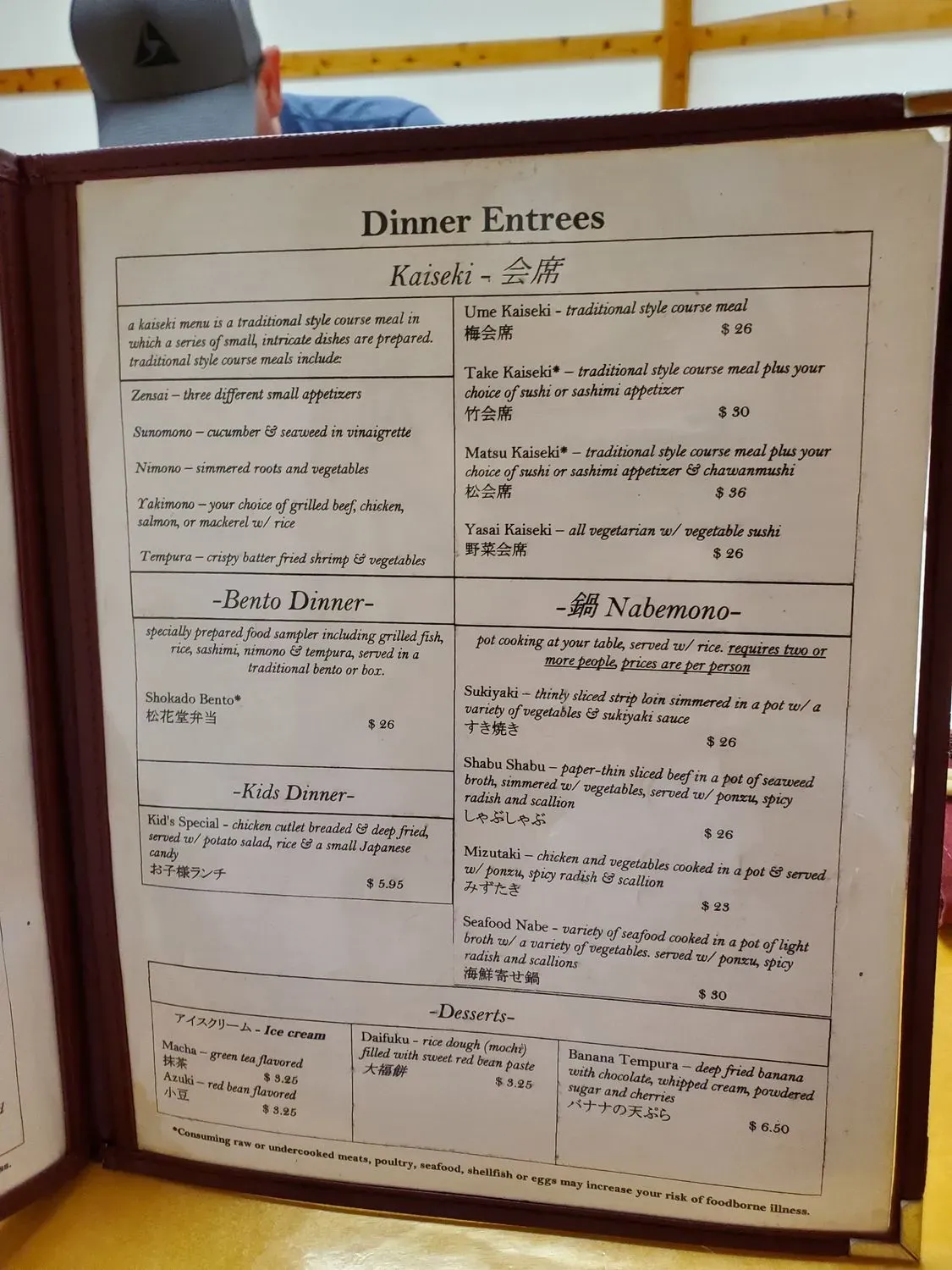 Menu 6