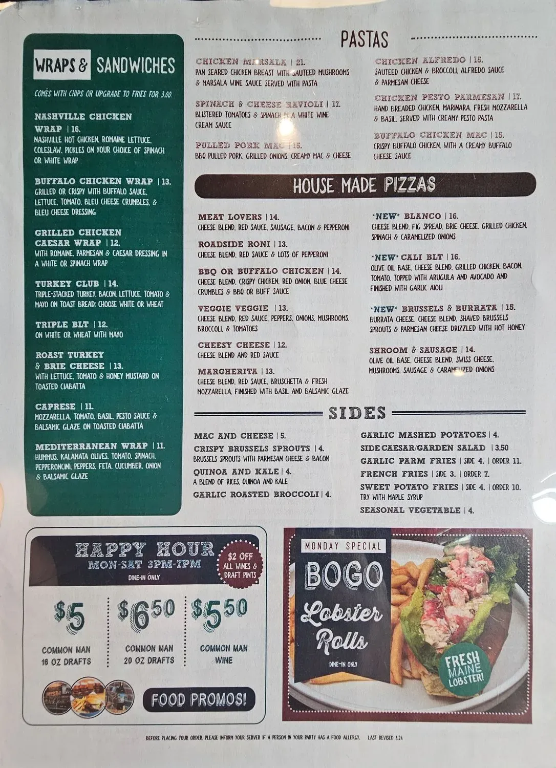 Menu 3