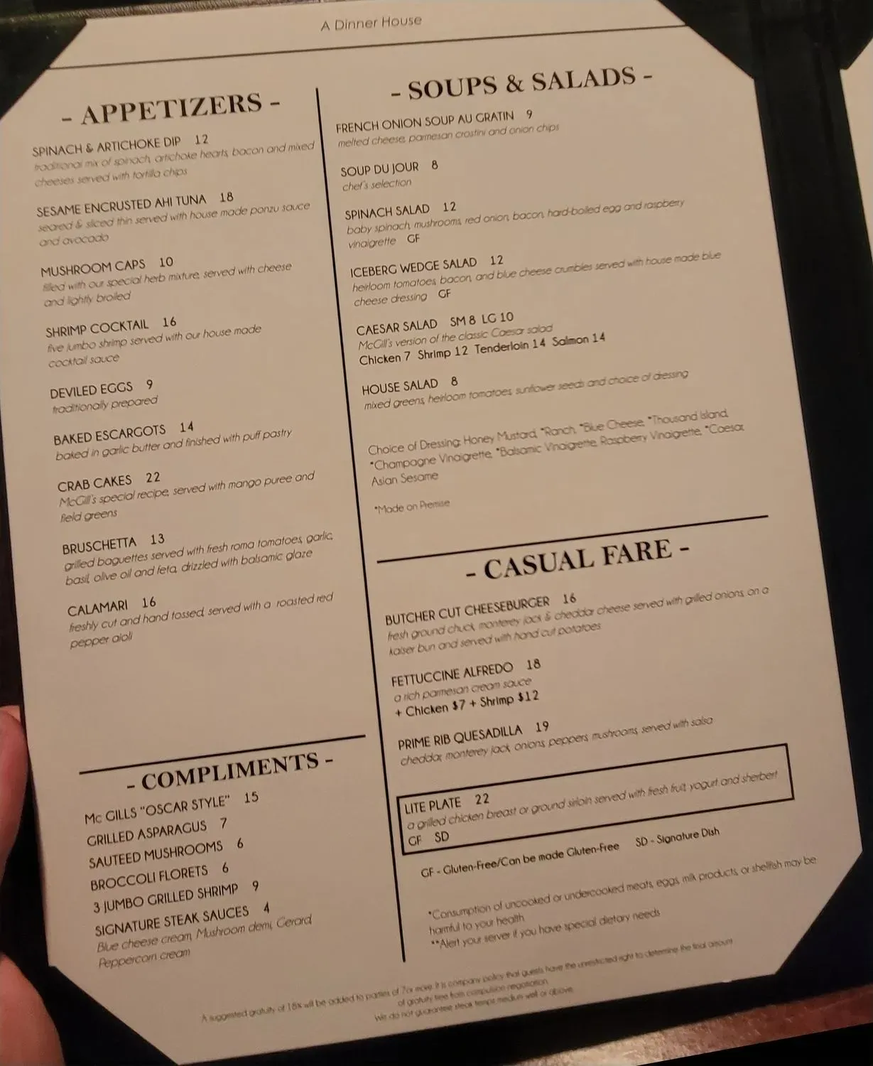 Menu 6