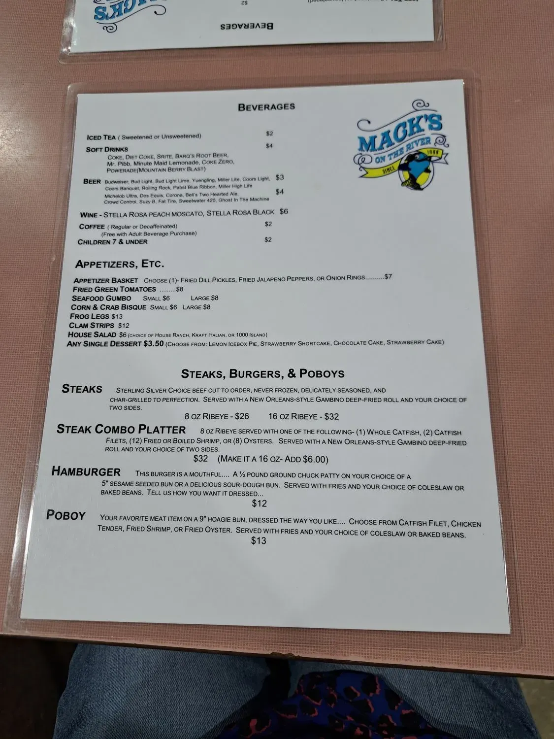 Menu 4