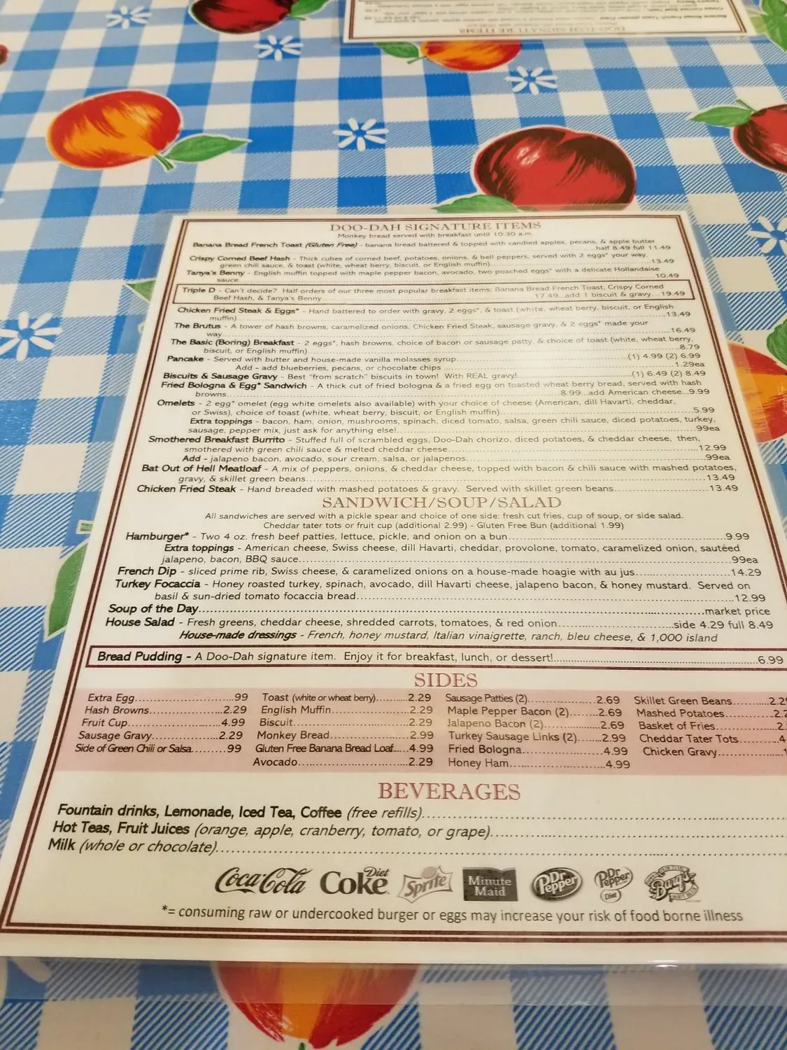 Menu 6