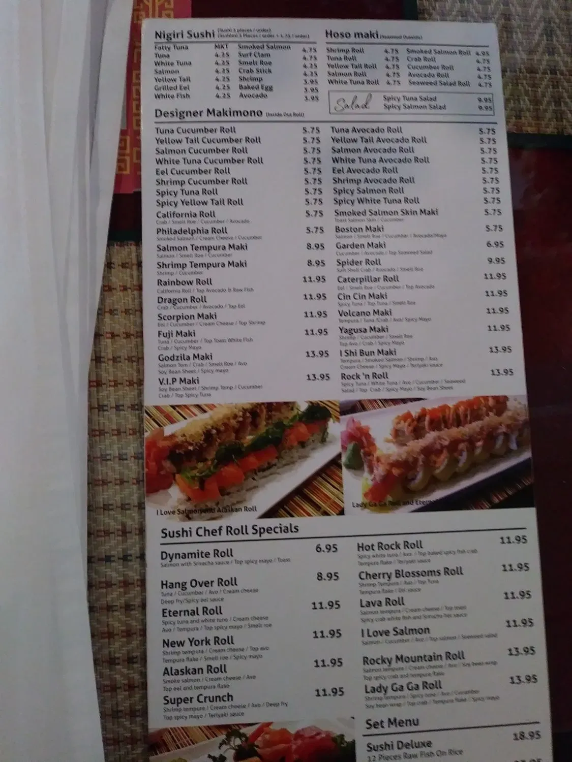 Menu 4