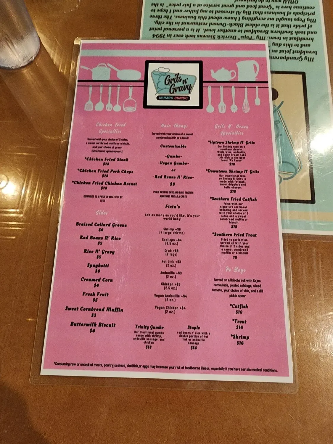 Menu 4