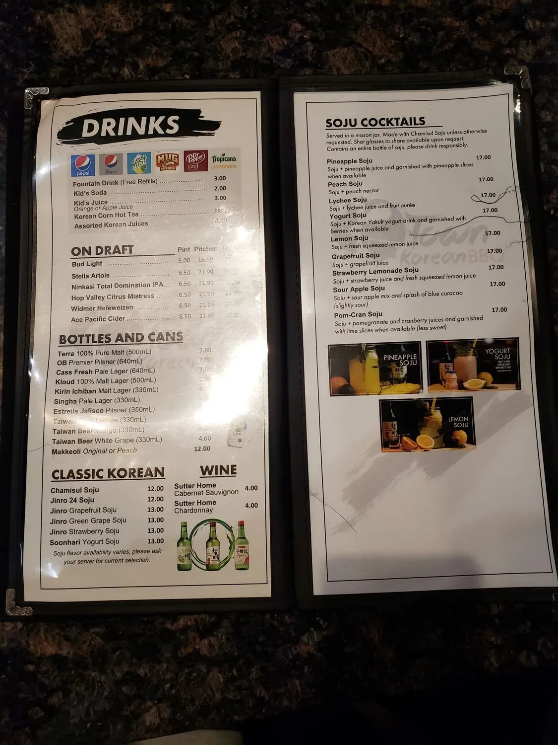 Menu 6