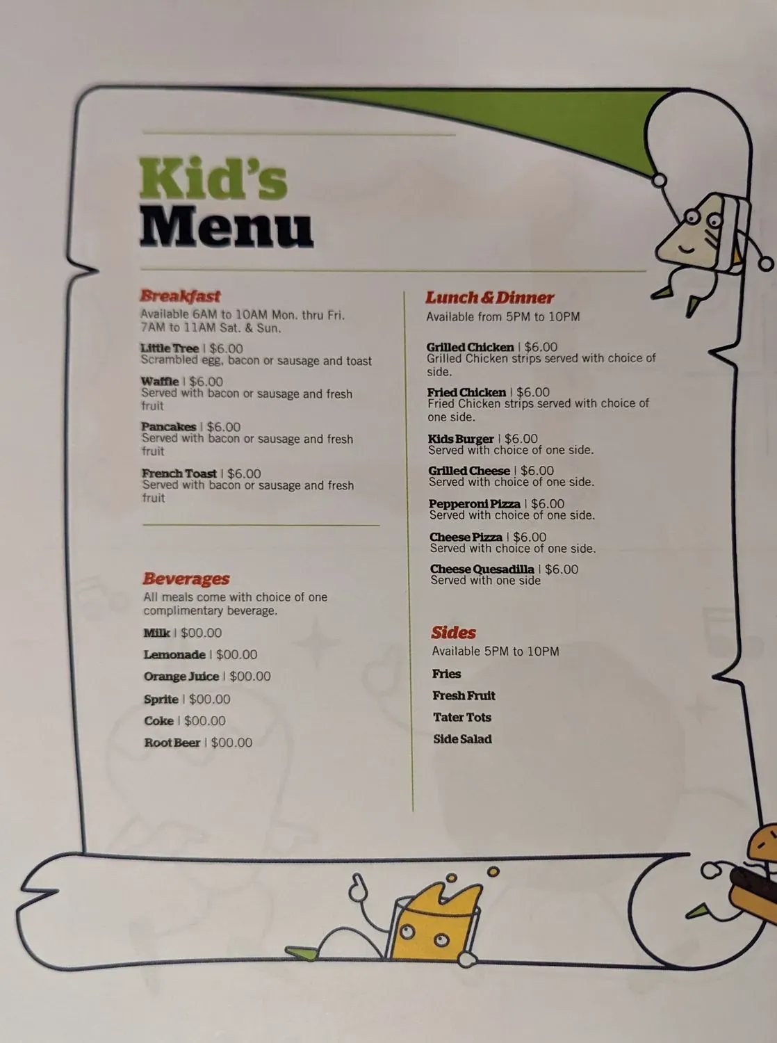 Menu 4