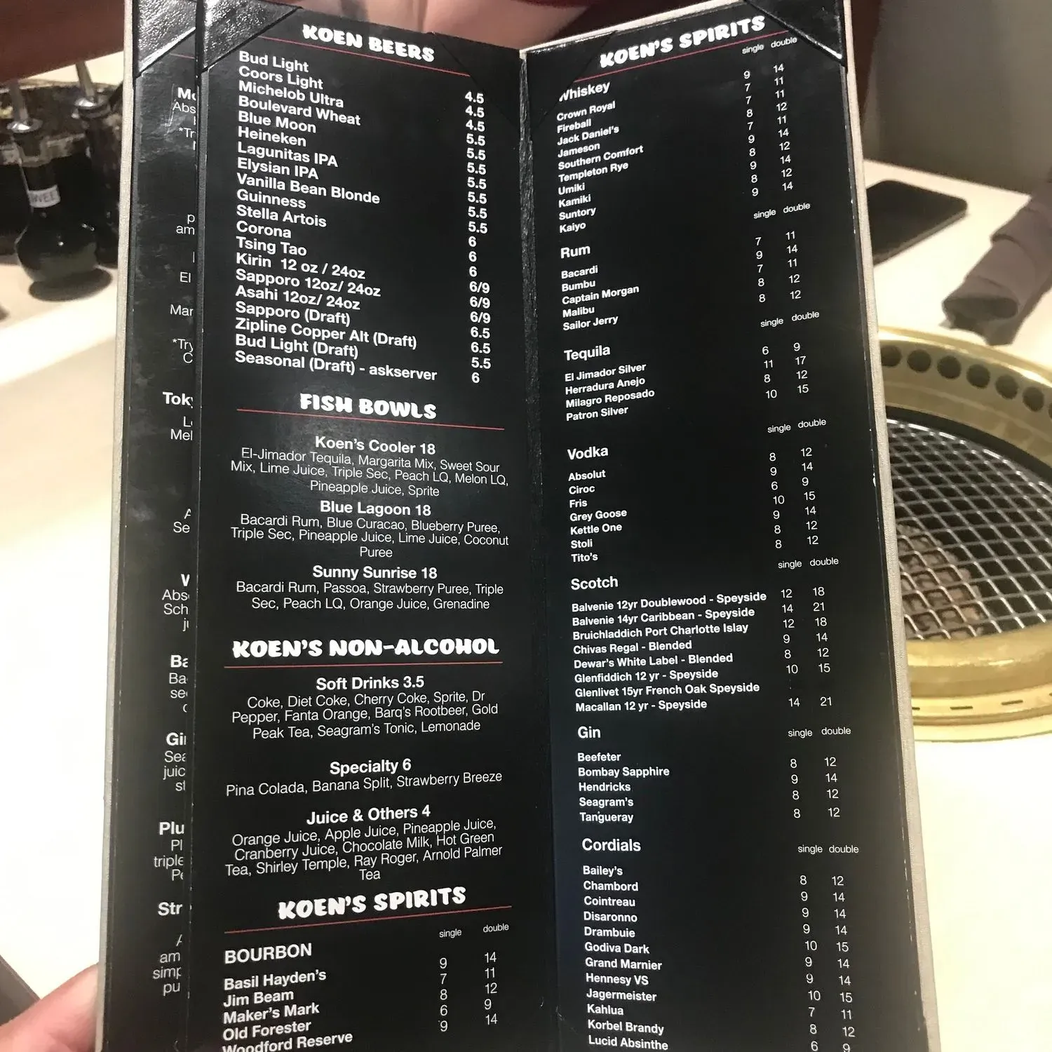 Menu 3