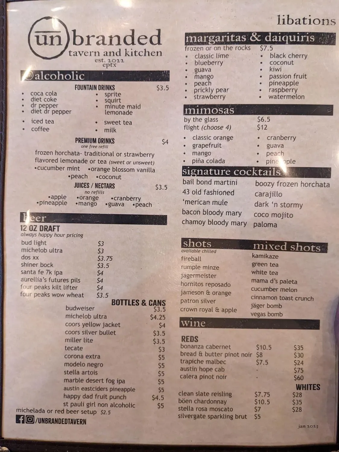 Menu 3