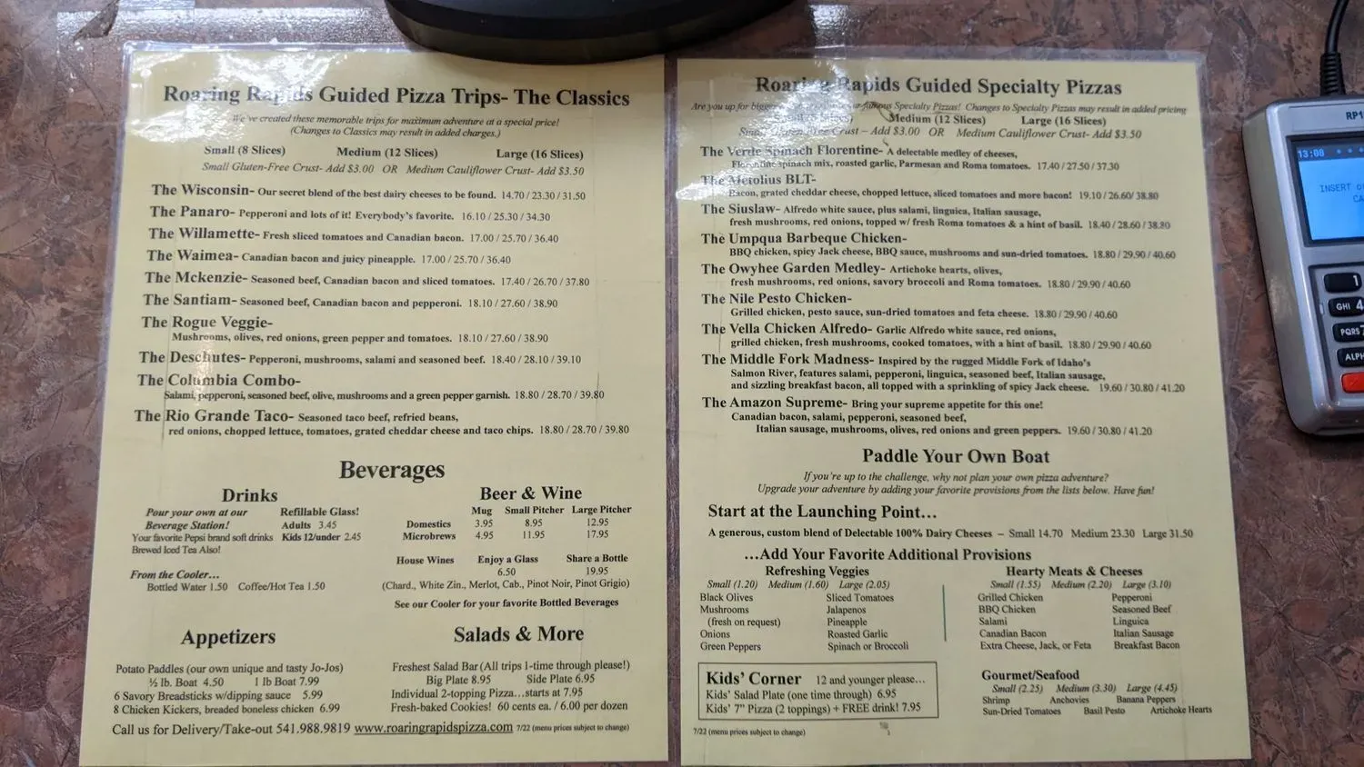 Menu 4