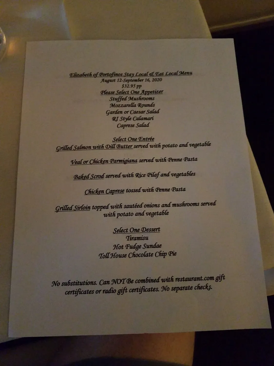 Menu 3