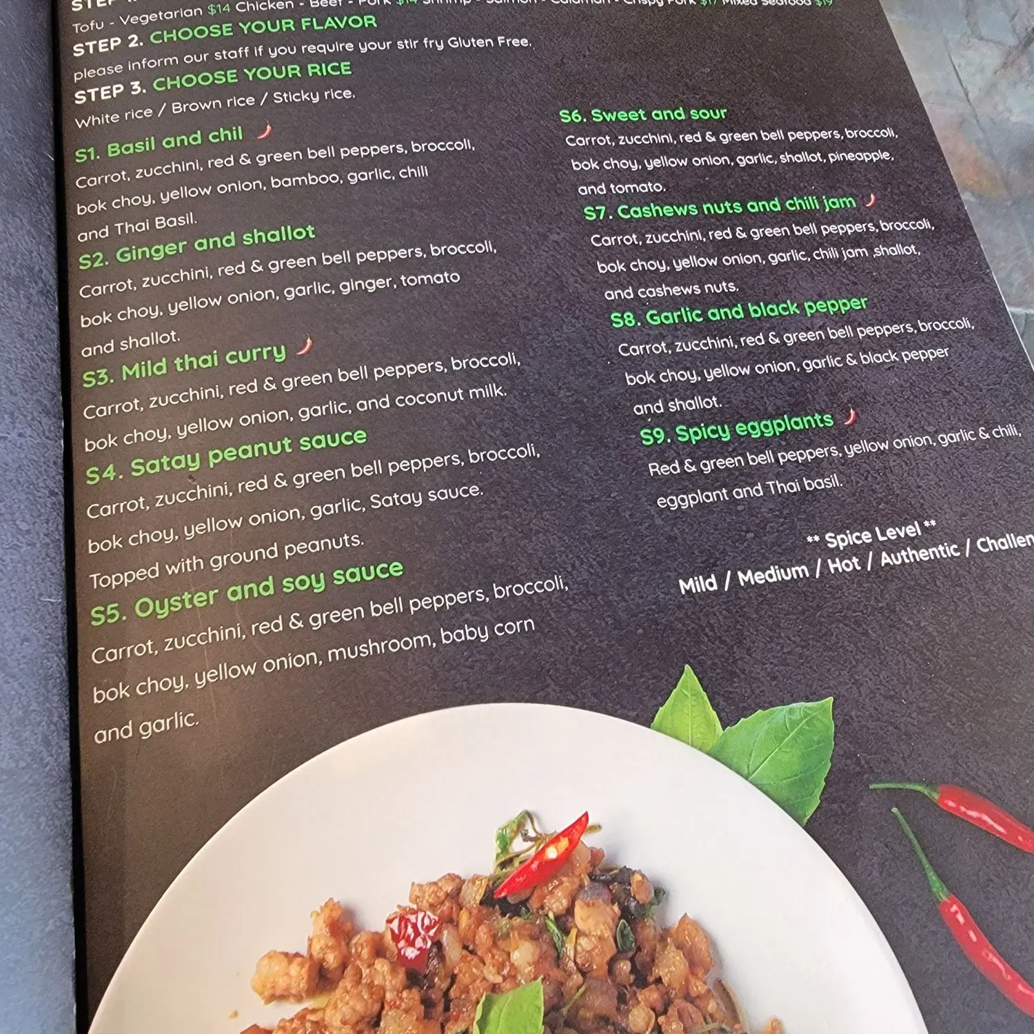 Thai Better State Street Menu - Updated October 2025
