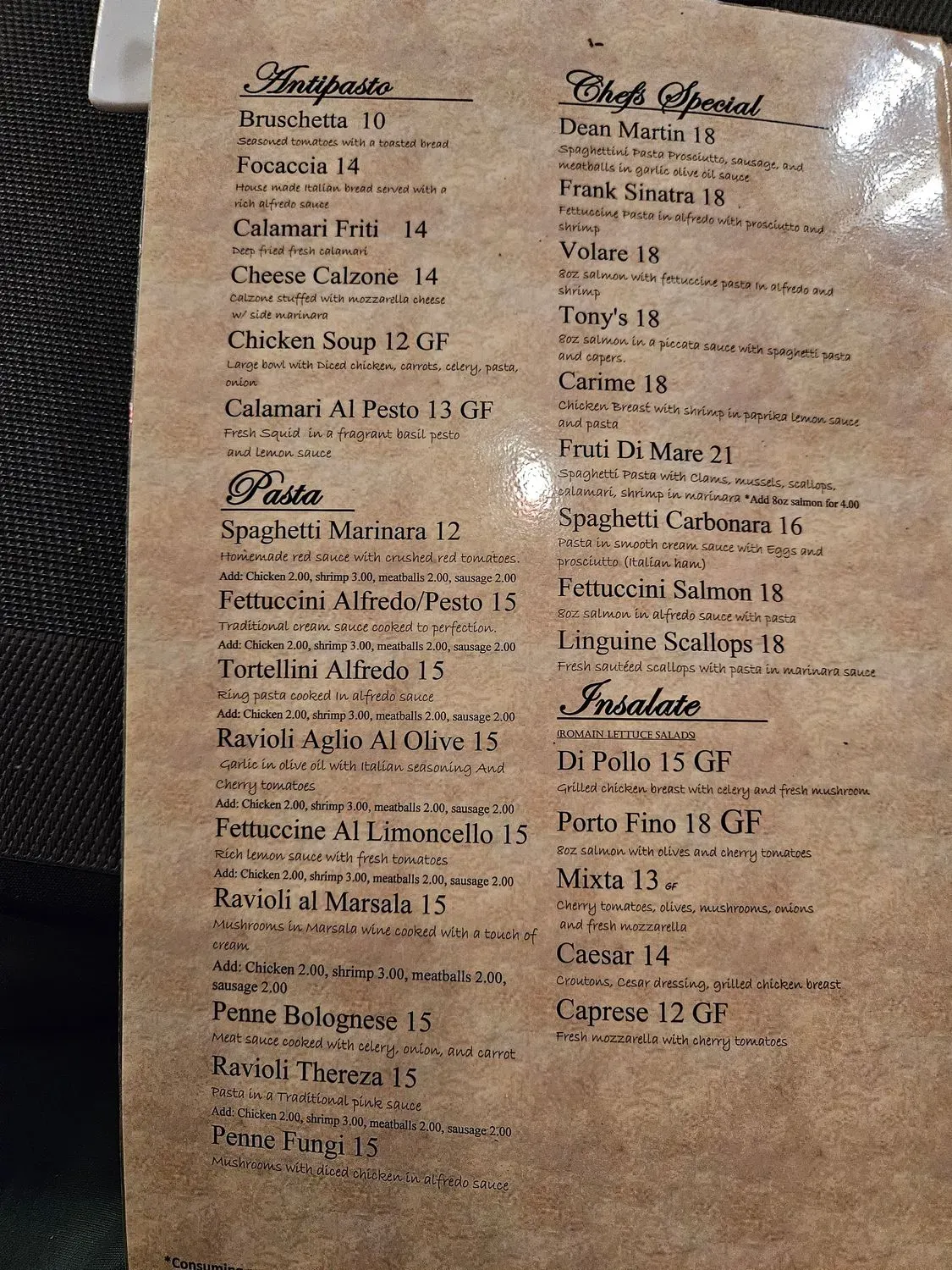 Menu 3