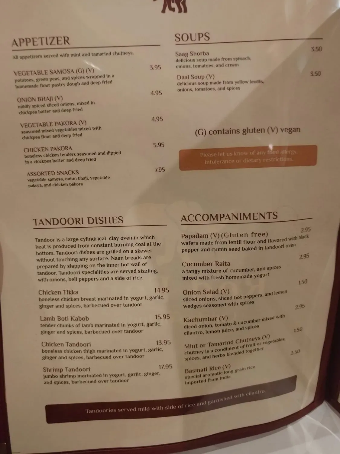 Menu 4