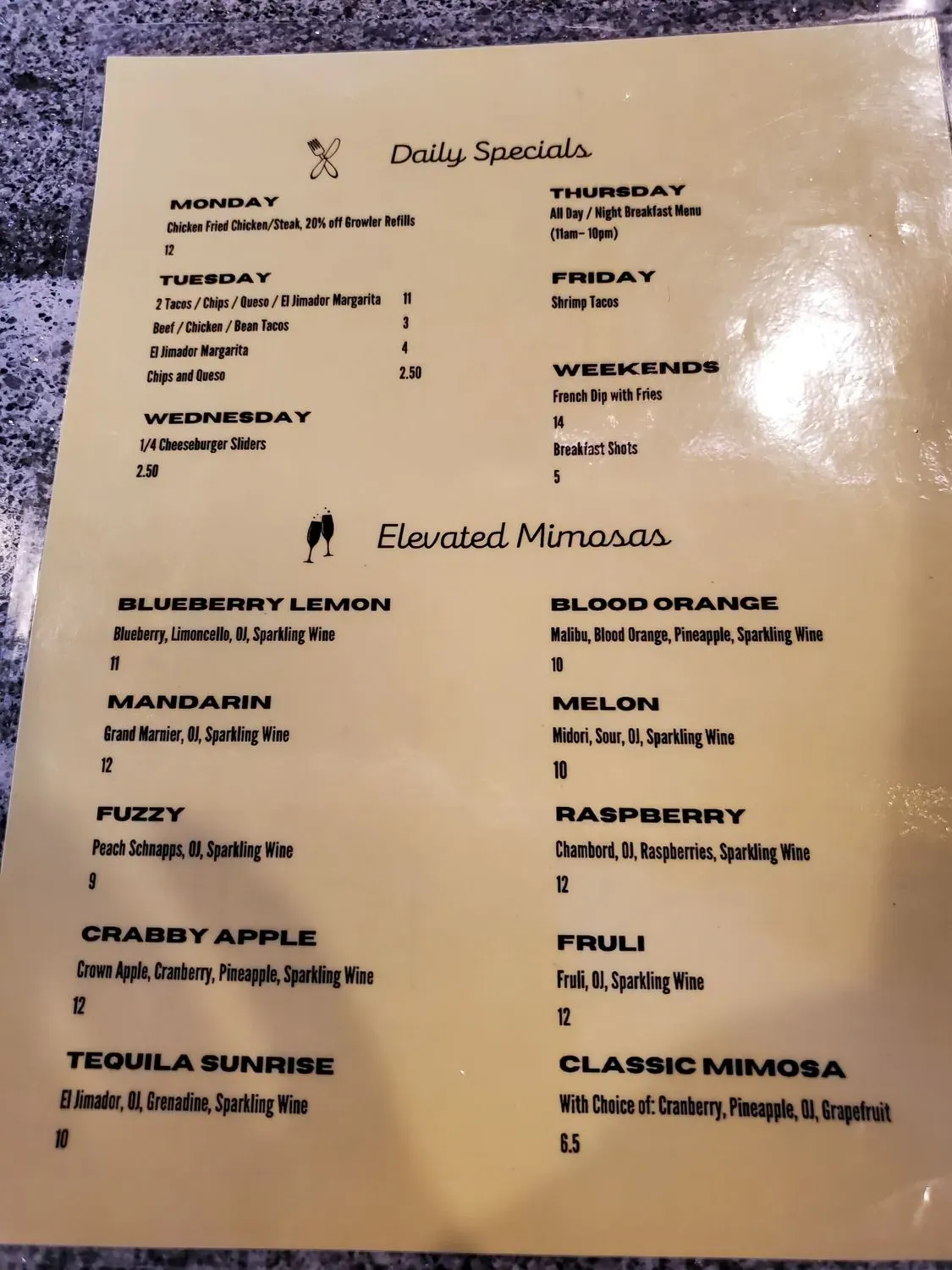 Menu 3