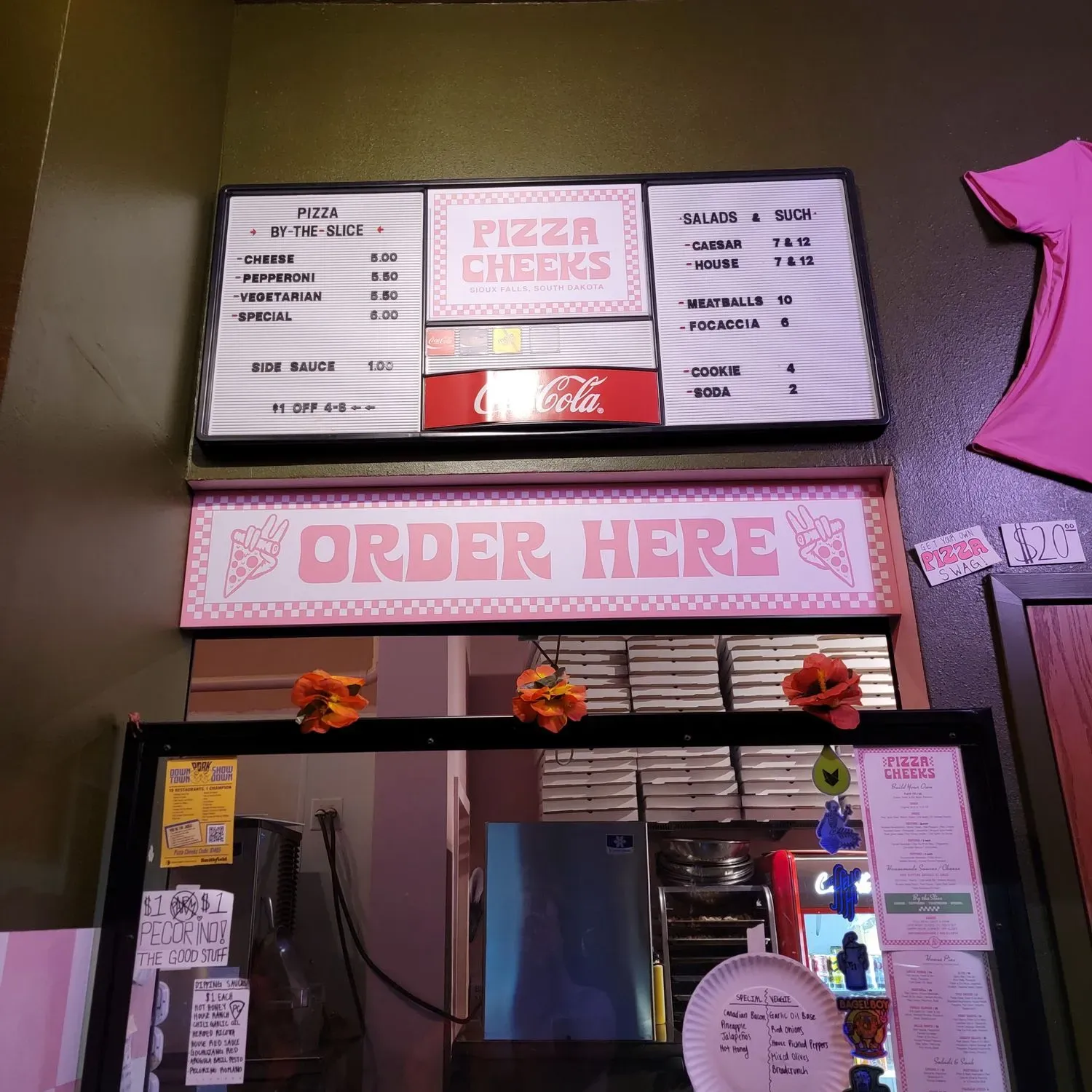 Pizza Cheeks Menu | Sioux Falls, SD | Checkle