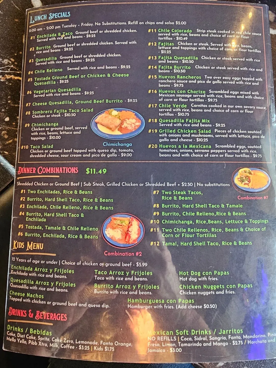 Menu 3