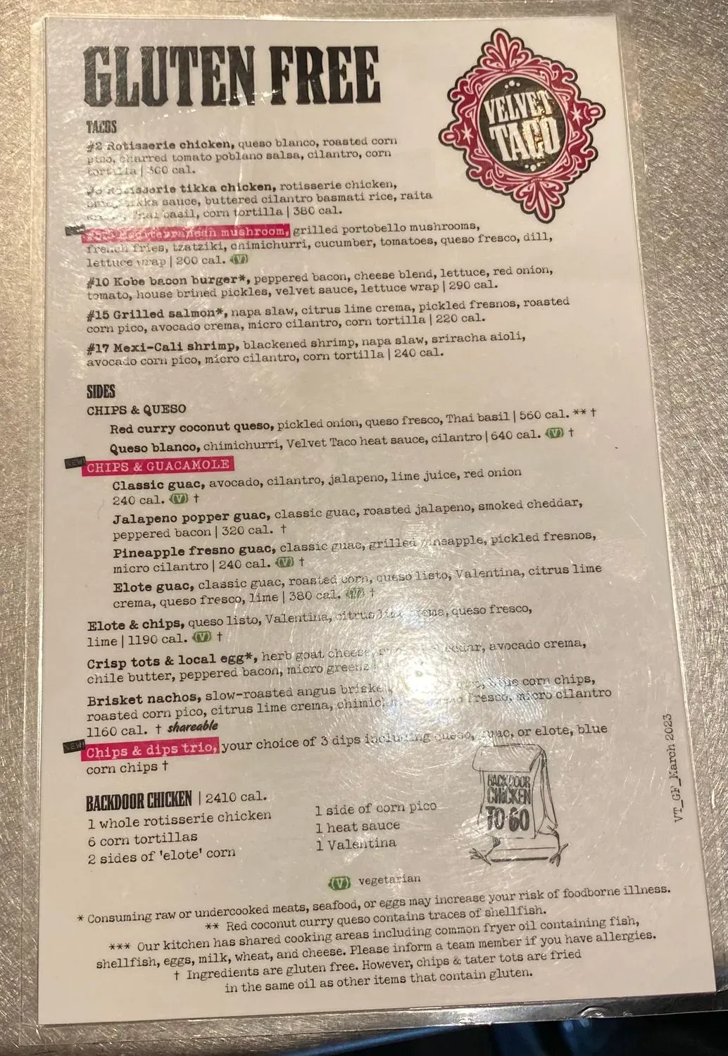 Menu 4