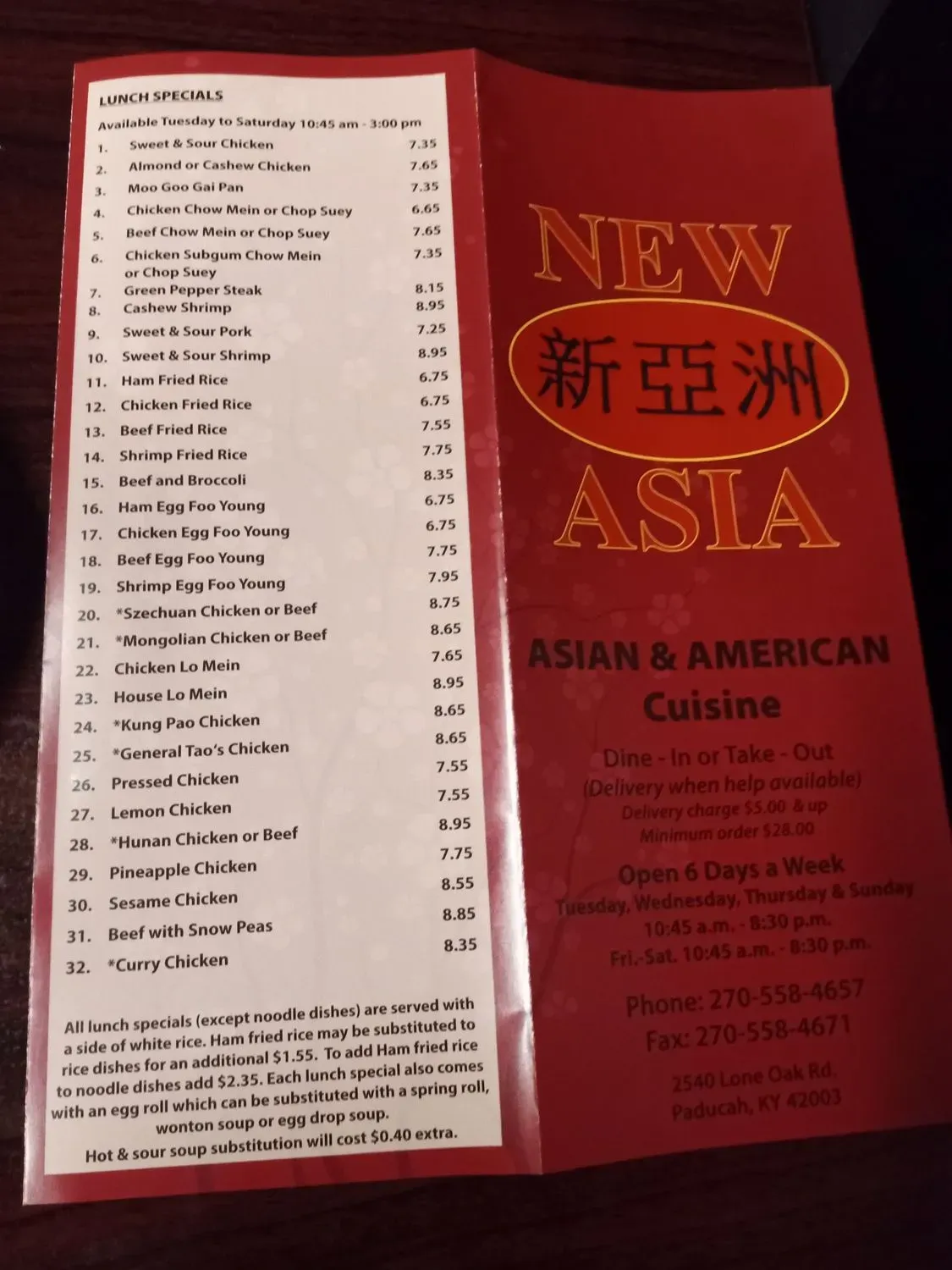 Menu 4