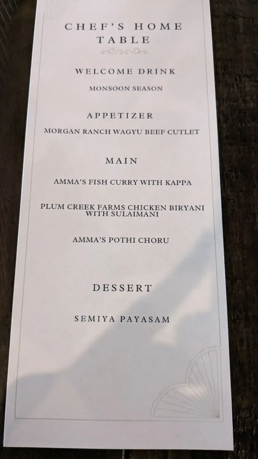 Menu 6