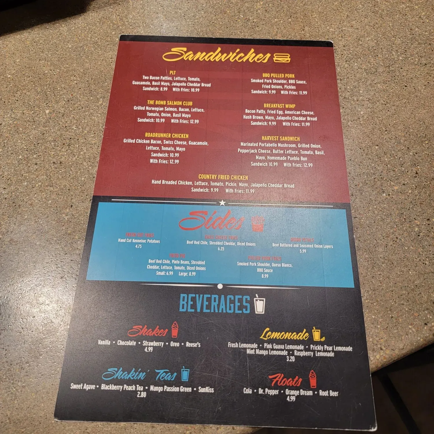 Menu 3