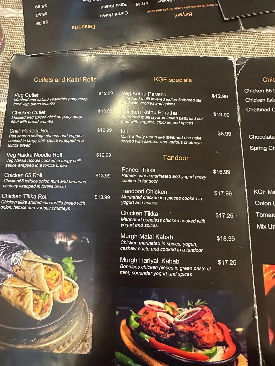 Menu 3