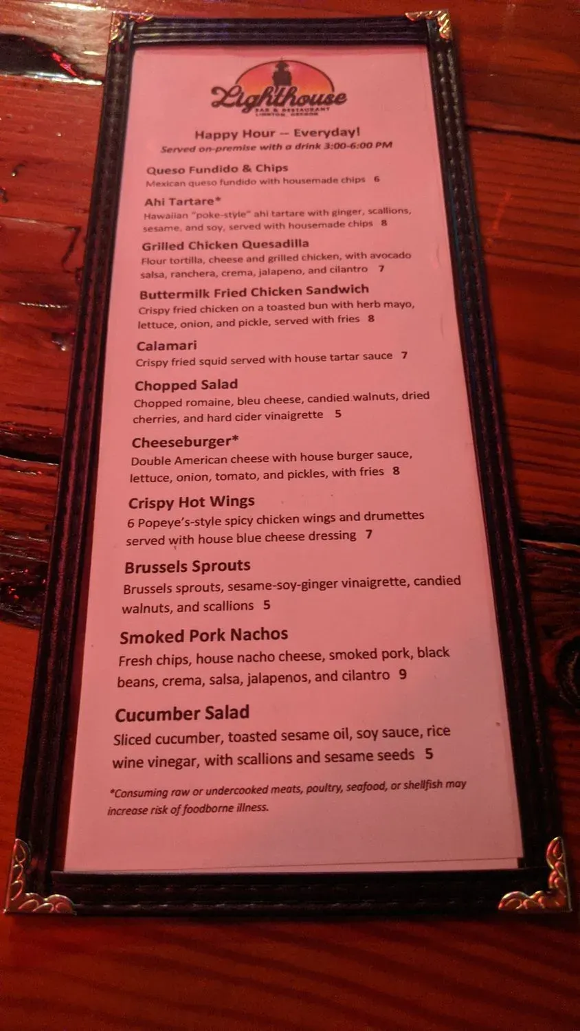 Menu 4