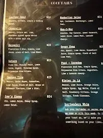 CrowBar Hardware Store Menu - Updated October 2025