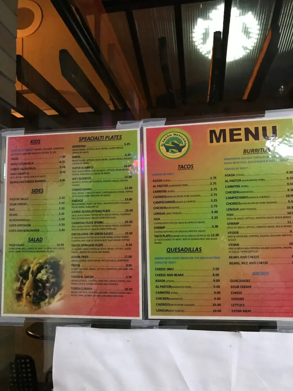 Menu 3