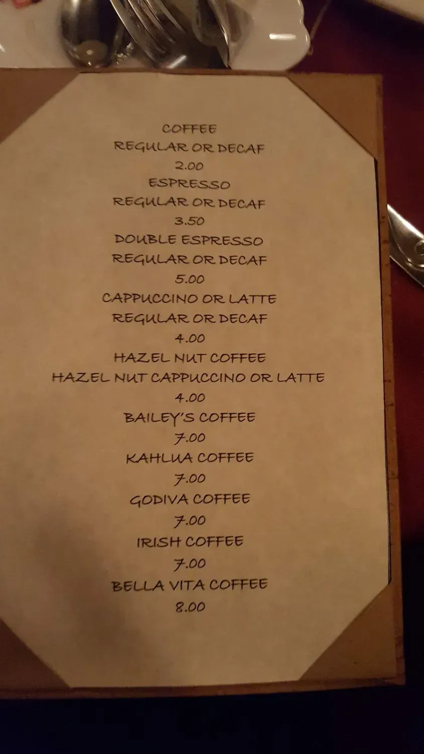 Menu 4