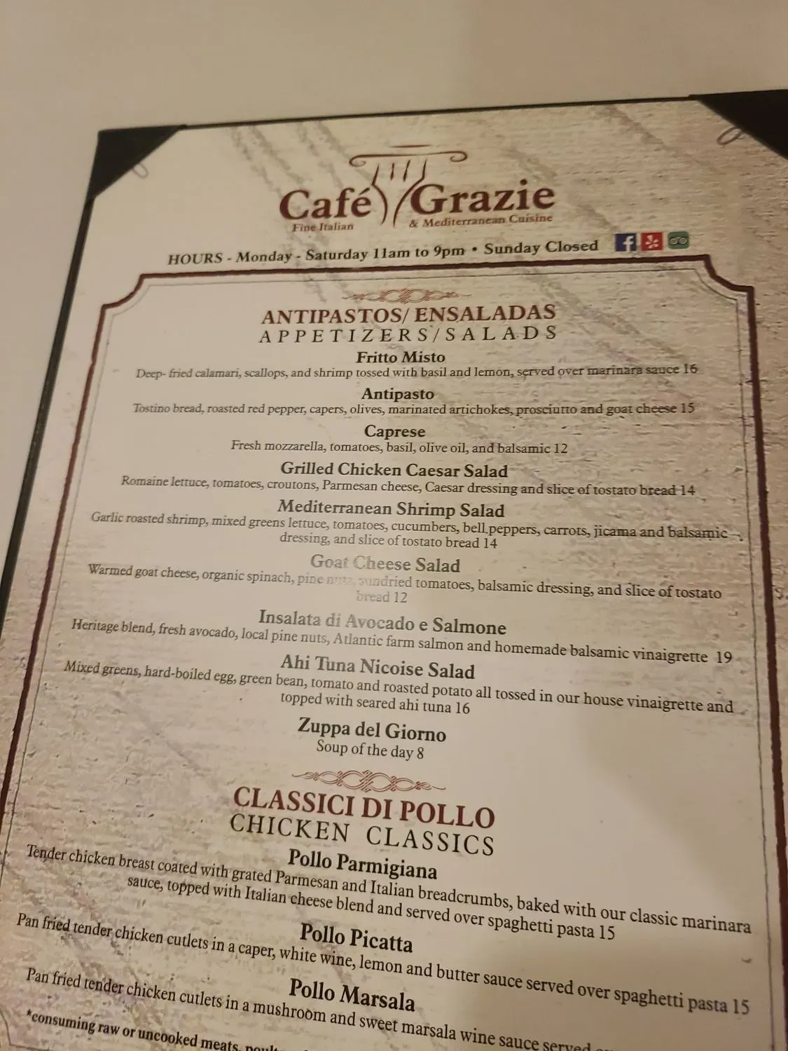 Menu 4