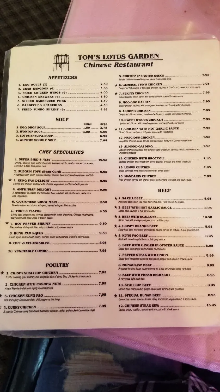 Menu 6