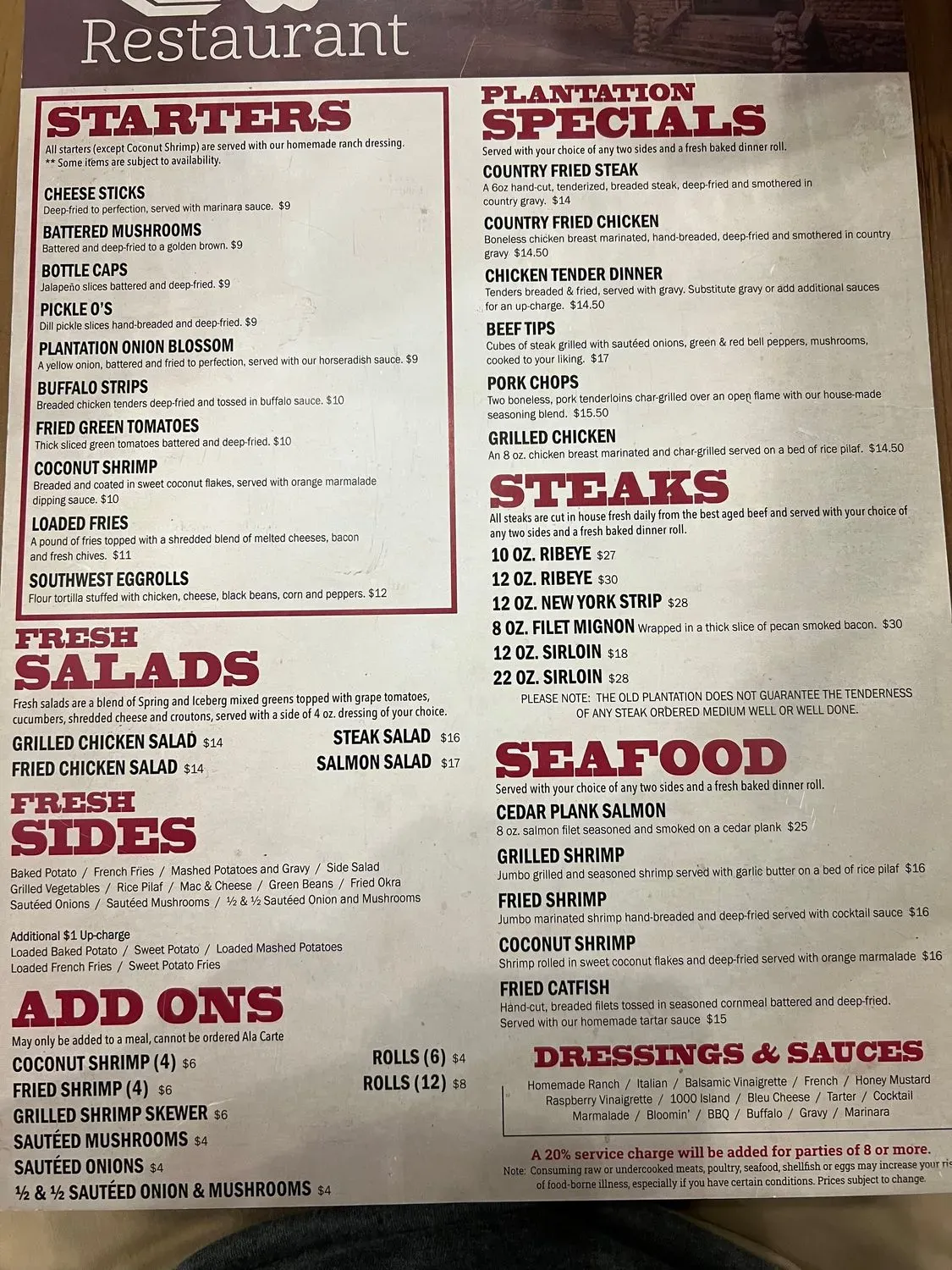 Menu 4