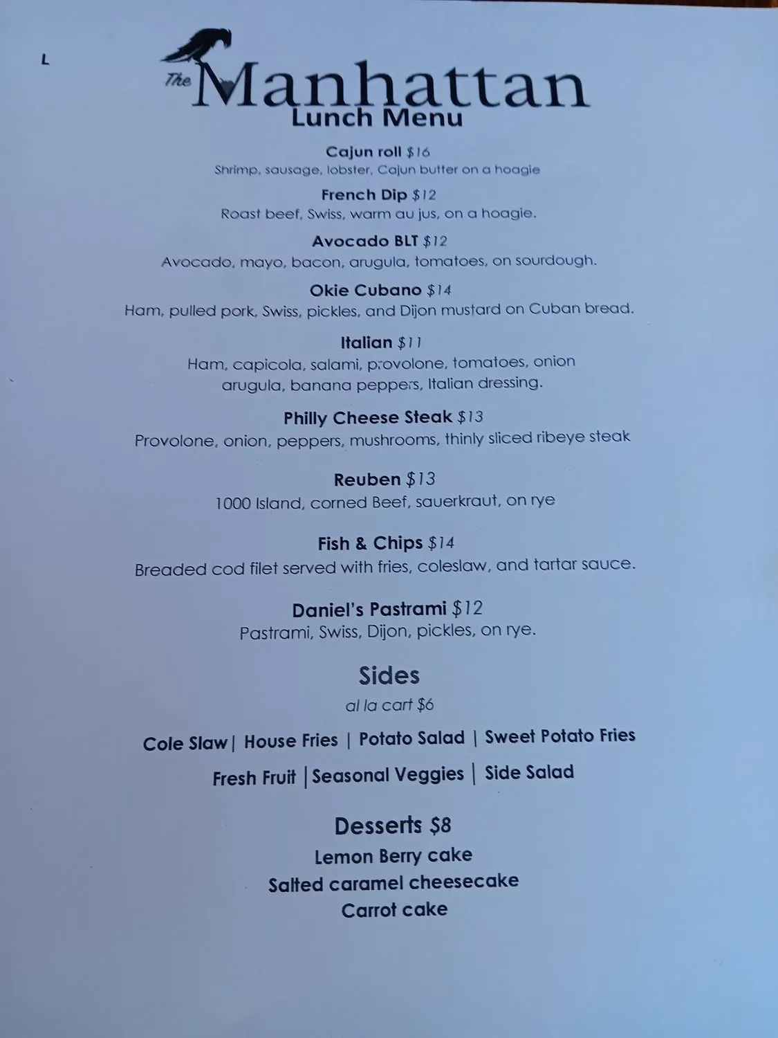 Menu 6