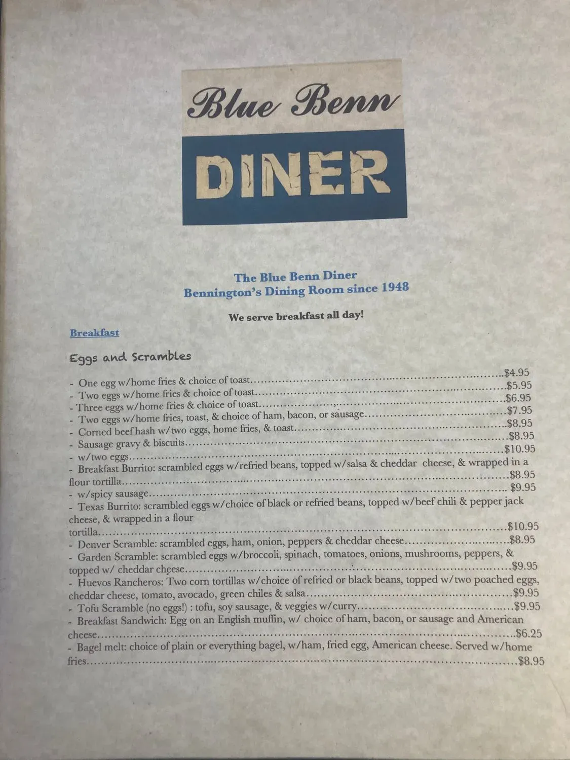 Menu 4