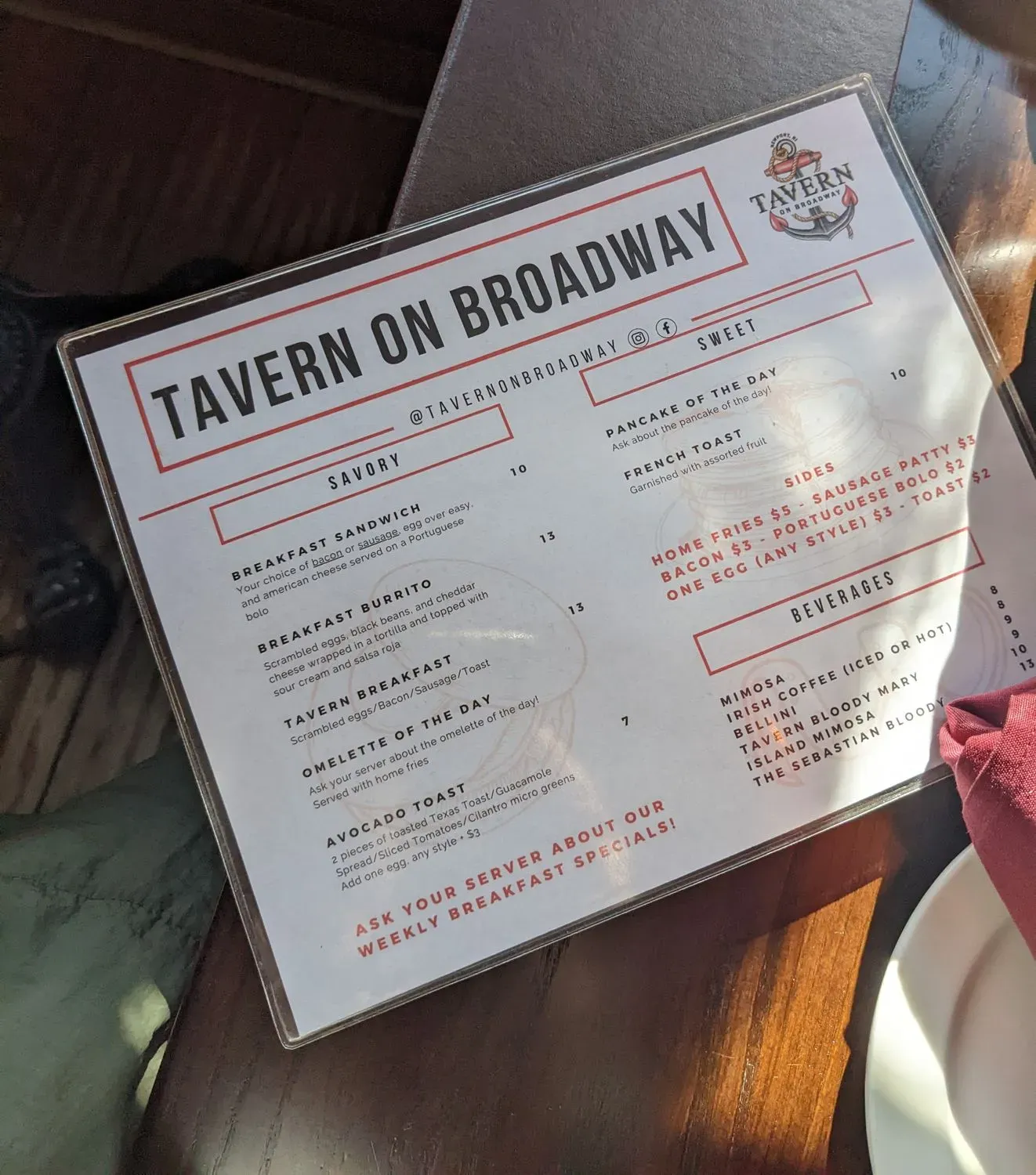 Menu 4