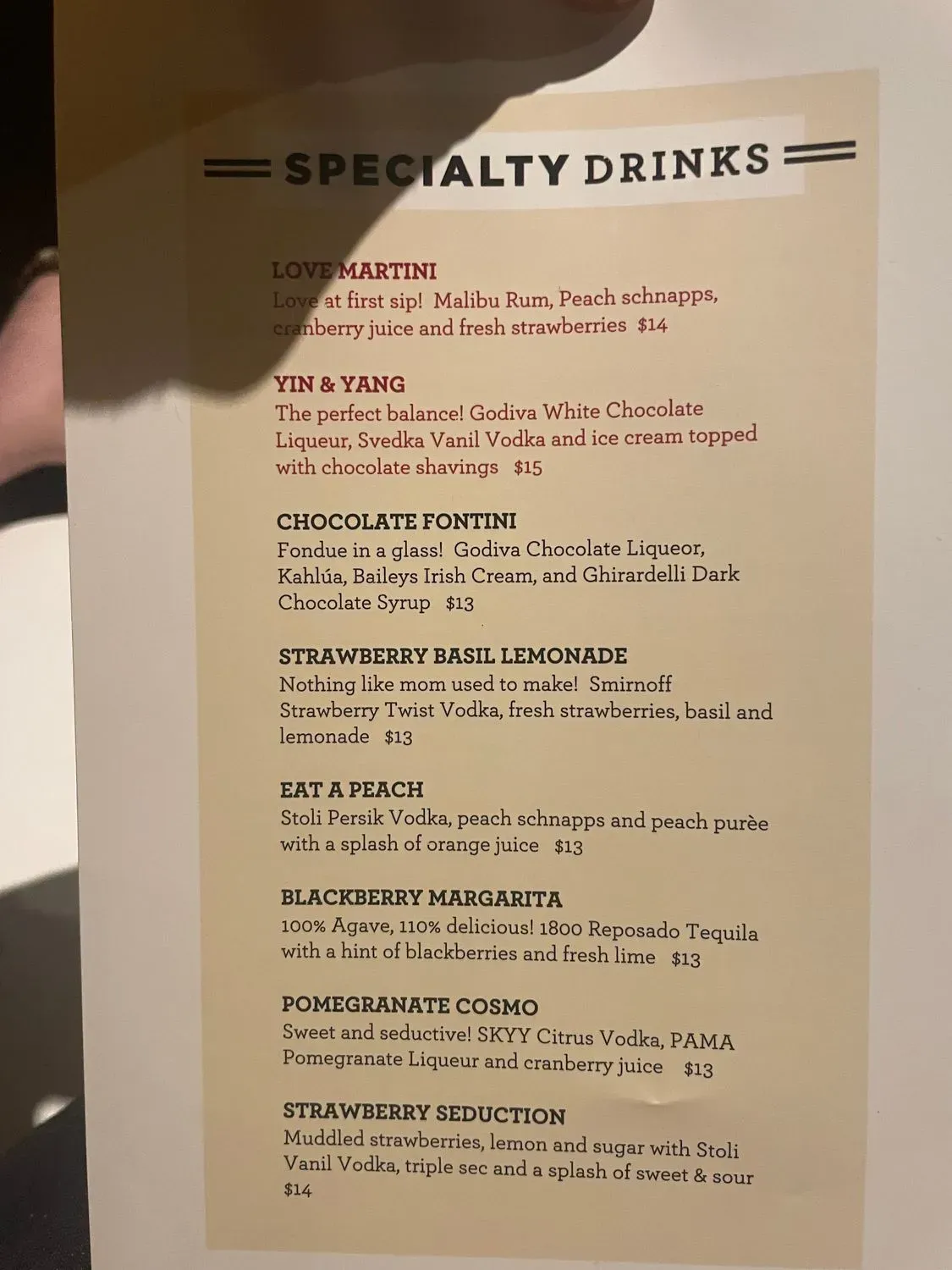 Menu 6