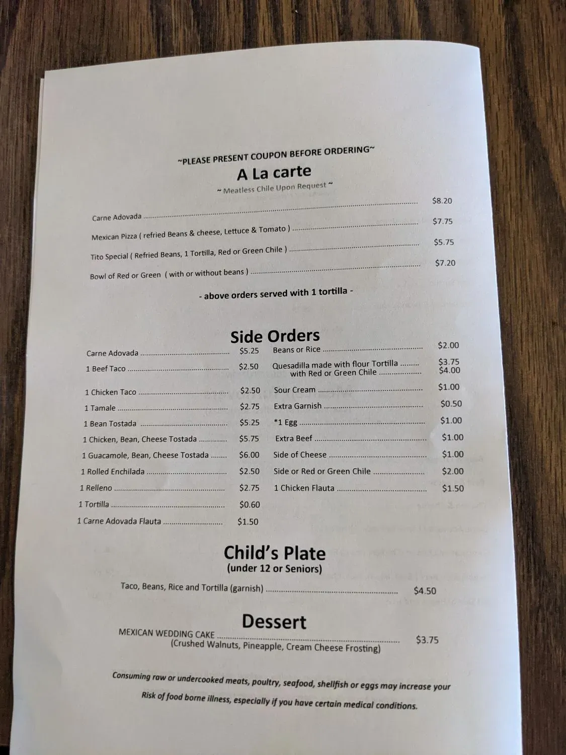 Menu 3