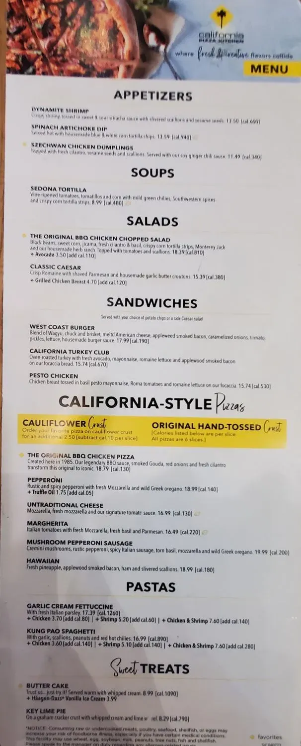 Menu 6