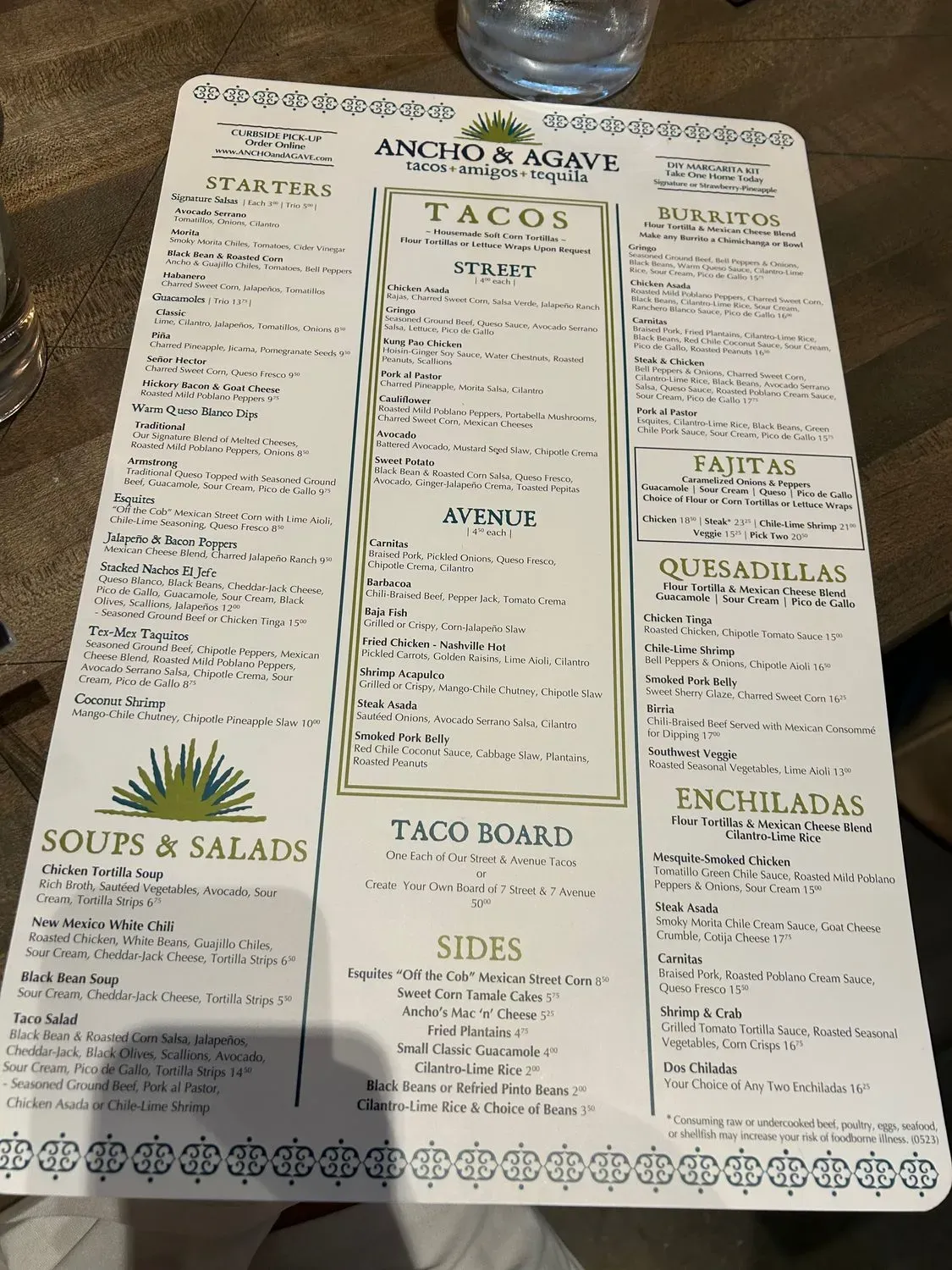 Menu 6