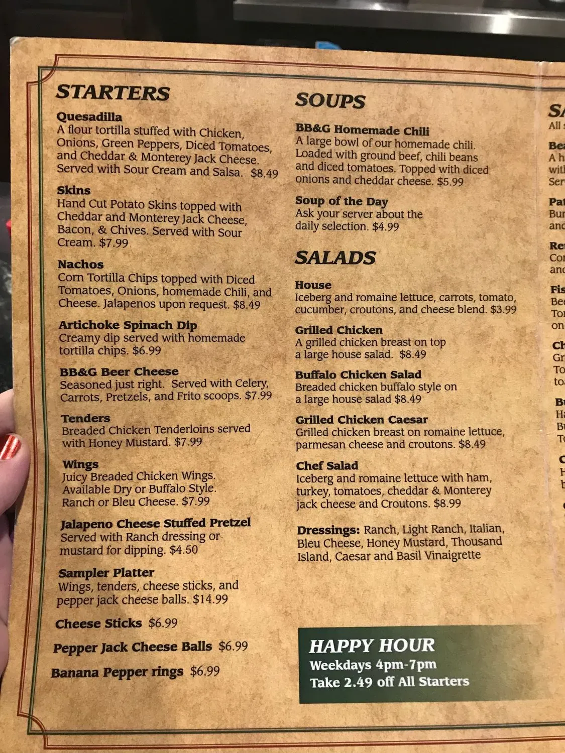 Menu 4